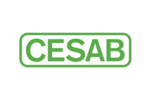 Logo Cesab, une marque de chariots élévateurs, gerbeurs, transpalettes, chariots préparateurs de commandes
