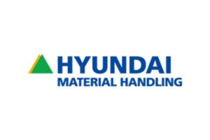 Logo Hyundai Material Handling, une marque de chariots télescopiques