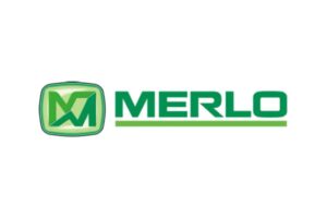 Logo Merlo, une marque de chariots télescopiques