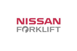 Logo Nissan Forklift, une marque de chariots élévateurs