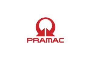 Logo Pramac, une marque de gerbeurs et transpalettes de manutention