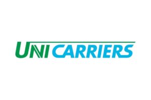 Logo Unicarriers, une marque de chariots élévateurs, gerbeurs, transpalettes, chariots préparateurs de commandes